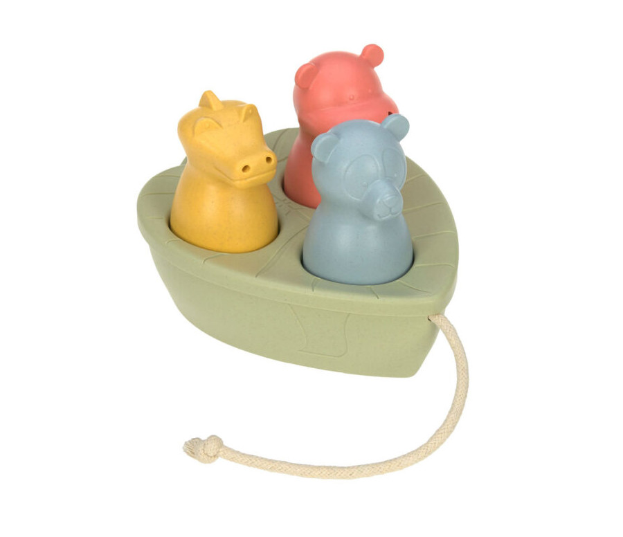 Boat Toy Set Water Friends olive