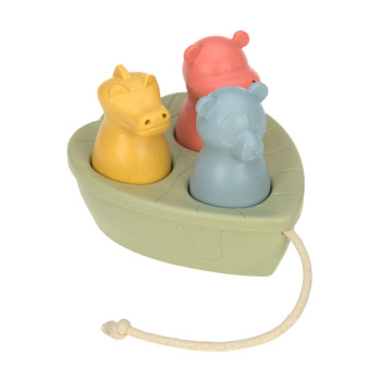 Boat Toy Set Water Friends olive