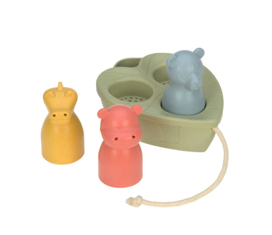 Boat Toy Set Water Friends olive