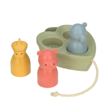 Boat Toy Set Water Friends olive