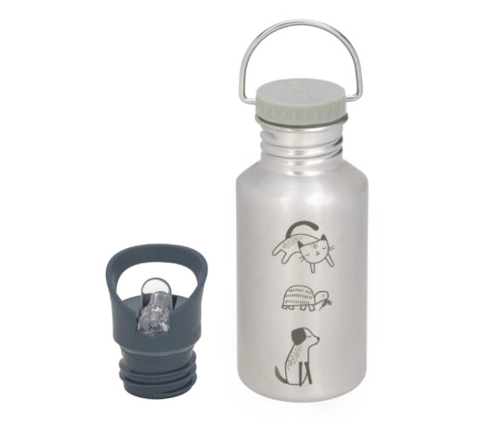 Bottle Stainless Steel Happy Prints