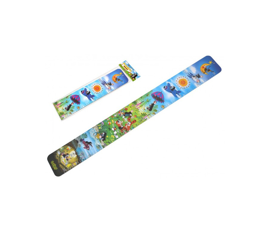 Metr Krtek na zeď 90cm papír/karton v sáčku Metr Krtek na zeď 90cm papír/karton v sáčku