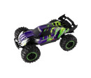 Auto RC Buggy rychlostní 2,4GHz plast 40cm dobíjecí pack+baterie fialové v krabici 42x21x28cm