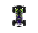 Auto RC Buggy rychlostní 2,4GHz plast 40cm dobíjecí pack+baterie fialové v krabici 42x21x28cm