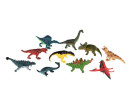 Zvířátko dinosaurus plast 7-9cm mix druhů v sáčku 36ks v boxu