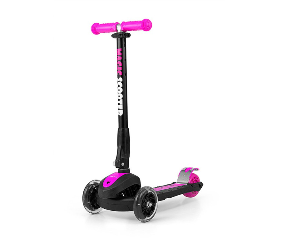 Dětská koloběžka Milly Mally Magic Scooter pink