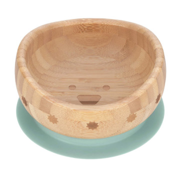 Bowl Bamboo Wood 2023 Little Chums dog