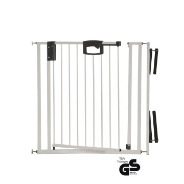 Geuther Zábrana do dveří Easylock Plus 84.5 - 92.5 cm, kovová, white