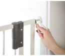 Geuther Zábrana do dveří Easylock Plus 84.5 - 92.5 cm, kovová, white