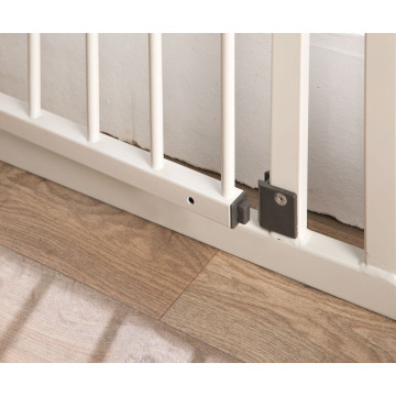 Geuther Zábrana do dveří Easylock Plus 84.5 - 92.5 cm, kovová, white