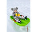 Plastové boby s opěradlem a brzdami Baby Mix SPEED BOB modré, Modrá Plastové boby s opěradlem a brzdami Baby Mix SPEED BOB modré, Modrá