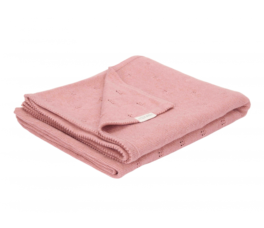 Deka pletená 70x100 cm Pure Pink Blush