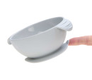 Bowl Silicone 2023 grey with suction pad