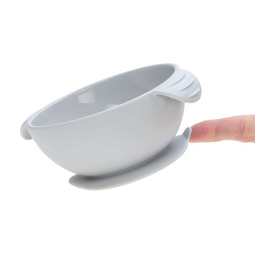 Bowl Silicone 2023 grey with suction pad