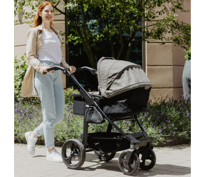 carrycot mono/pro combi unit premium black