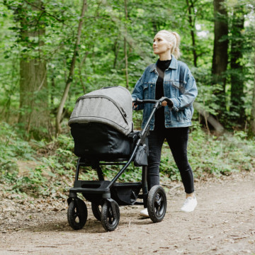 carrycot mono/pro combi unit premium grey