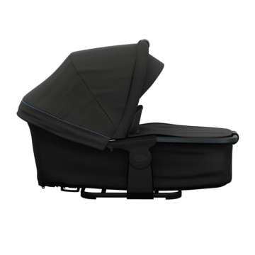 carrycot mono/pro combi unit anthracite with red highlights
