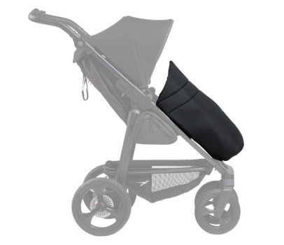 footcover mono/pro stroller black