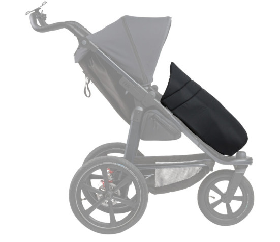 footcover mono/pro stroller black