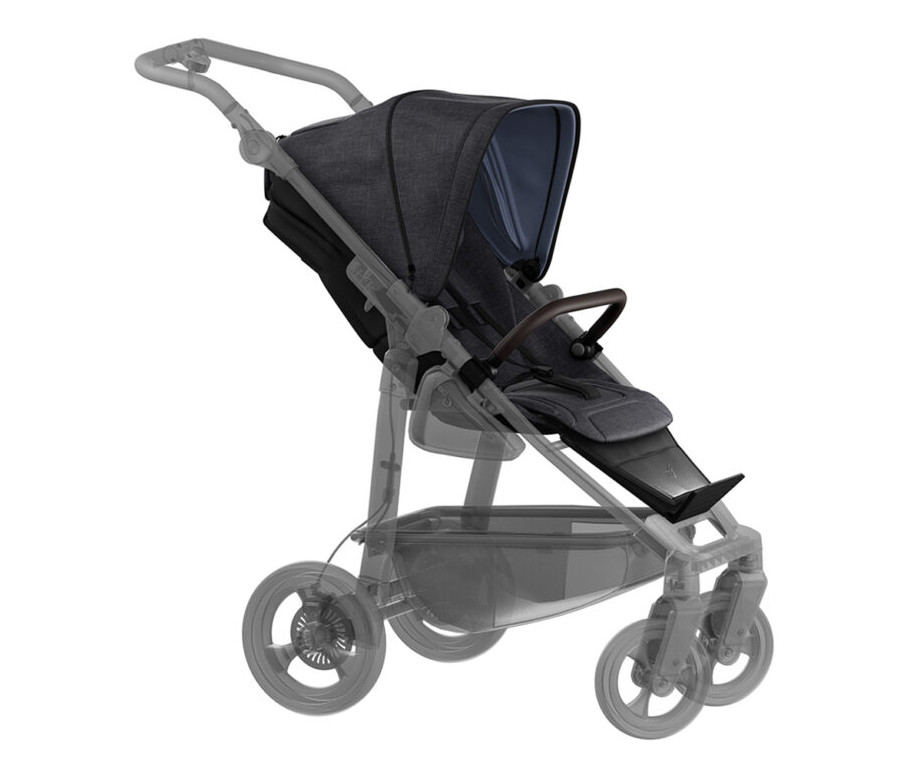 stroller seat unit mono/pro premium black