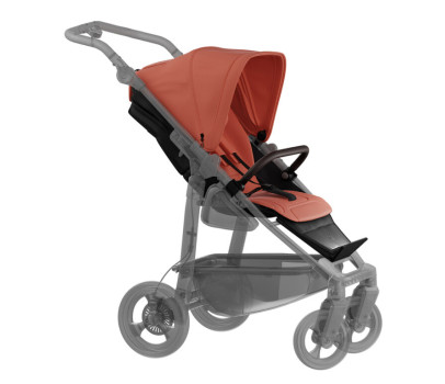 stroller seat unit mono/pro salmon
