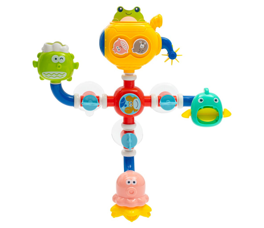 Hračka do koupele vodní potrubí Baby Mix, Multicolor Hračka do koupele vodní potrubí Baby Mix, Multicolor