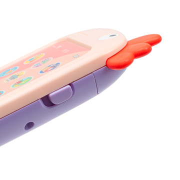 Telefon Baby Mix papoušek pink, Růžová