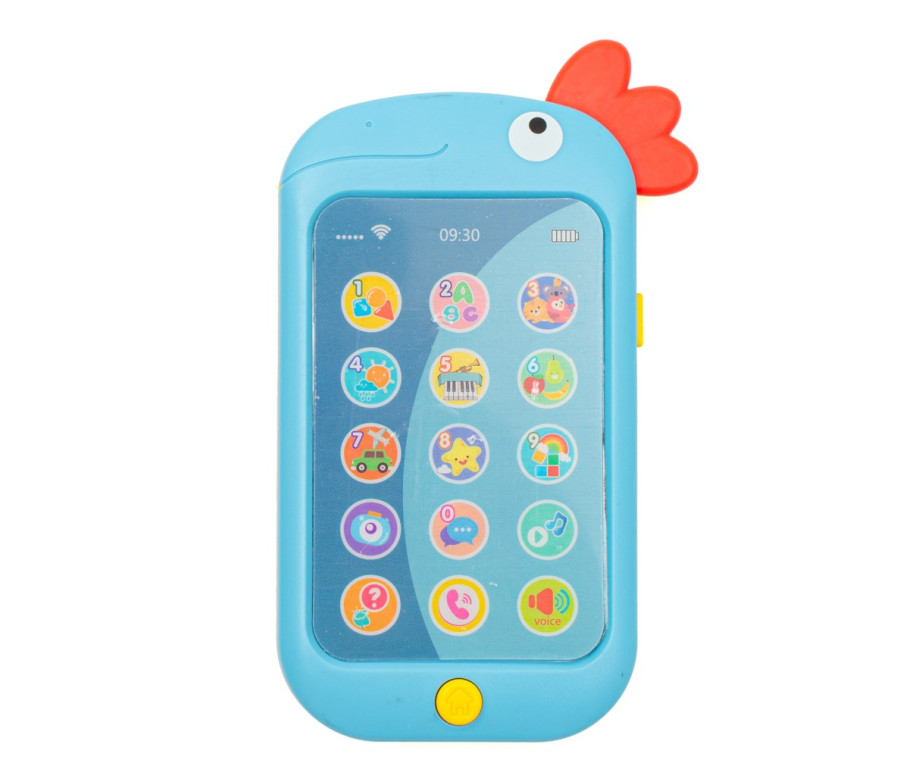 Telefon Baby Mix papoušek blue Telefon Baby Mix papoušek blue