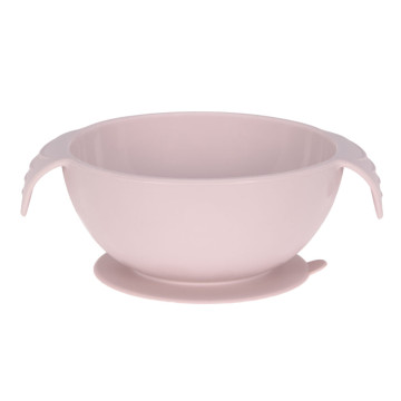 Bowl Silicone 2023 pink with suction pad