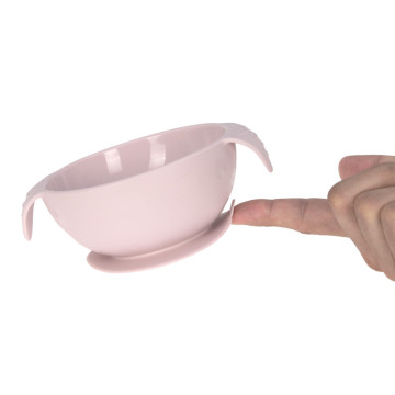 Bowl Silicone 2023 pink with suction pad