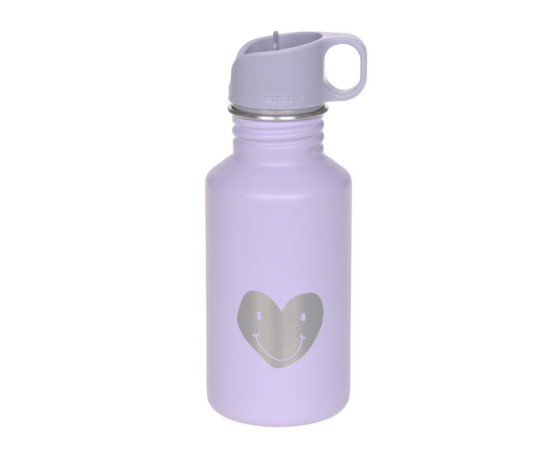 Bottle Stainless Steel Little Gang heart lilac