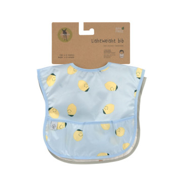 Lightweight Bib Happy Fruits lemon