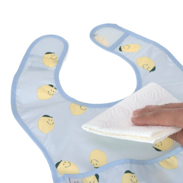 Lightweight Bib Happy Fruits lemon