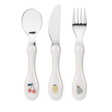 Cutlery 3pcs Garden Happy Fruits