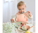 Cutlery with Silicone Handle 3pcs Happy Fruits lemon