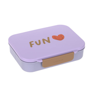 Lunchbox Bento Little Gang heart lilac