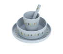 Dish Set PP/Cellulose Happy Fruits lemon