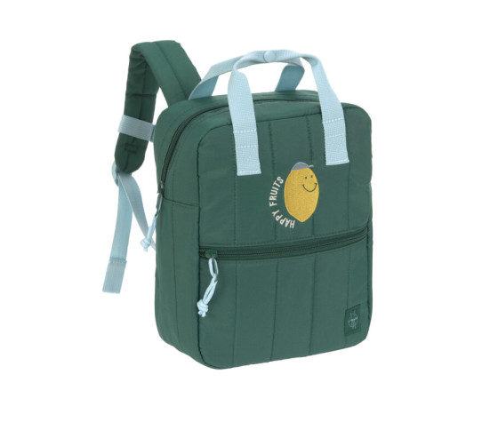 Mini Square Backpack Little Gang lemon dark green