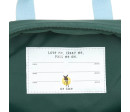 Mini Square Backpack Little Gang lemon dark green