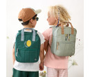 Mini Square Backpack Little Gang lemon dark green