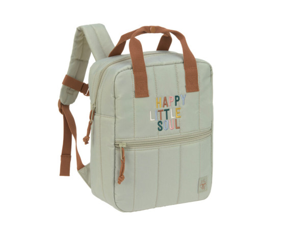 Mini Square Backpack Little Gang light khaki