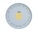 Plate PP/Cellulose Happy Fruits lemon