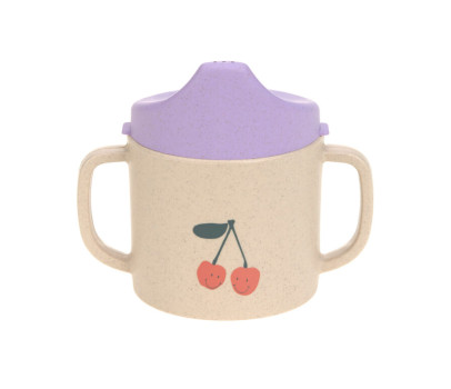 Sippy Cup PP/Cellulose Happy Fruits cherry