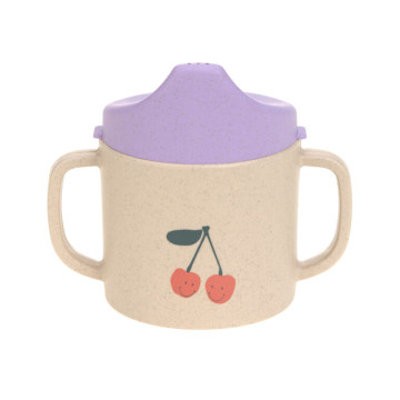 Sippy Cup PP/Cellulose Happy Fruits cherry