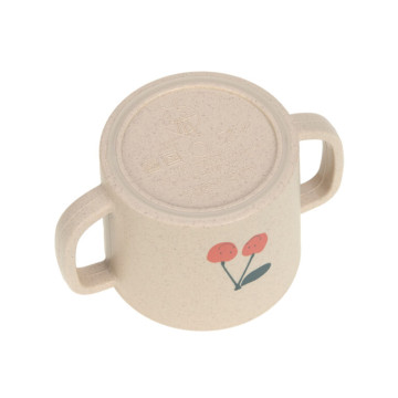 Sippy Cup PP/Cellulose Happy Fruits cherry