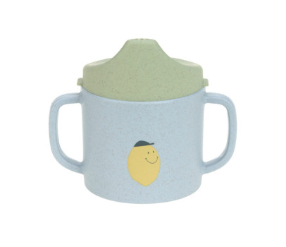 Sippy Cup PP/Cellulose Happy Fruits lemon