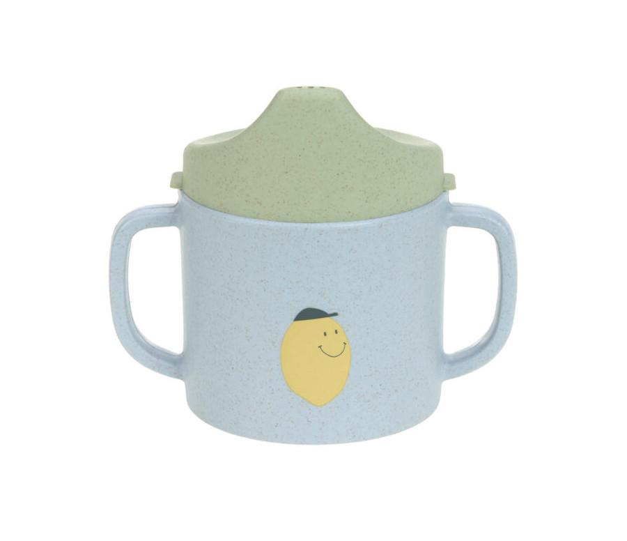 Sippy Cup PP/Cellulose Happy Fruits lemon