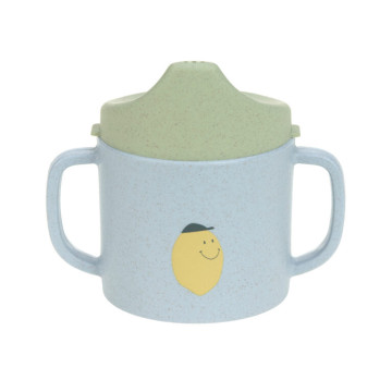 Sippy Cup PP/Cellulose Happy Fruits lemon