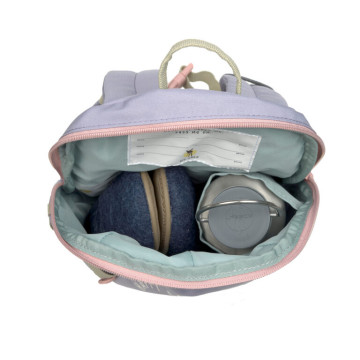 Tiny Backpack Outdoor Rainbow pastel lilac