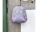 Tiny Backpack Outdoor Rainbow pastel lilac